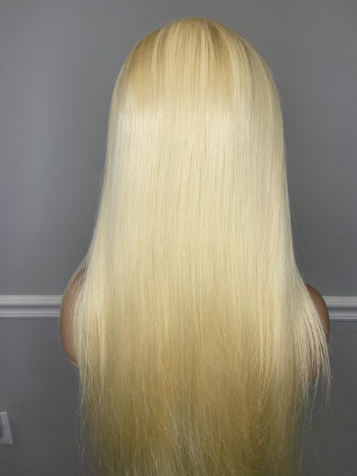 Pre- Made Platinum Blonde Frontal Wigs